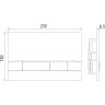 Сет: Инсталляция LEMARK PENEDA EXPERT + кнопка смыва BIT чёрный матовый + унитаз GLAZER белый глянец 100122432