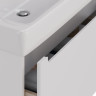 Тумба LEMARK BUNO MINI 80 см под раковину, подвесная, 1 ящик, белый глянец LM05BM80T